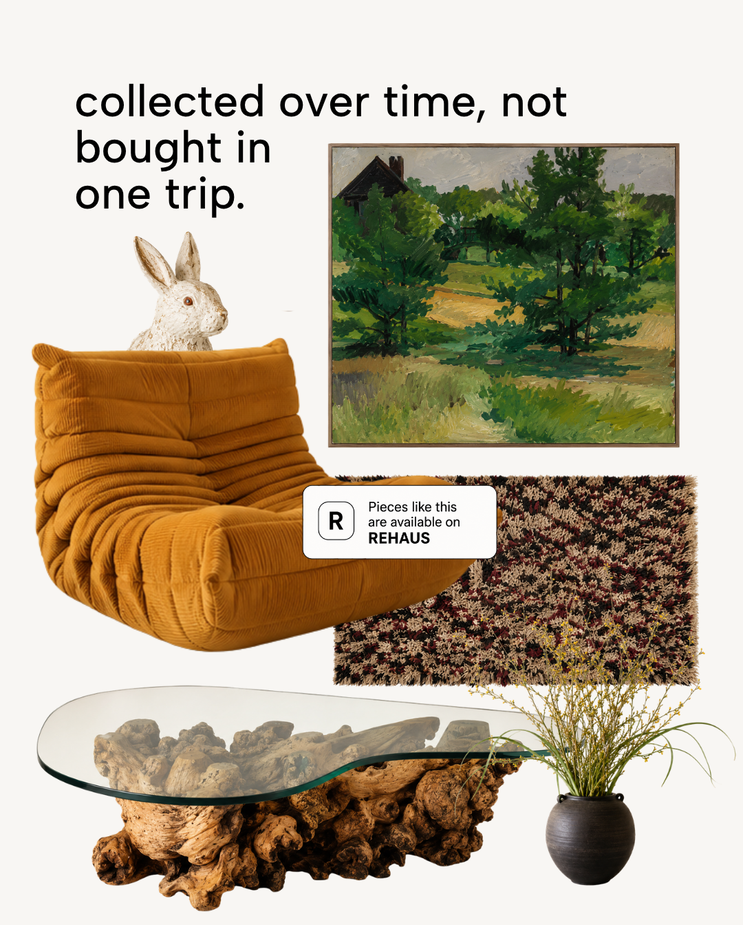 Rehaus curated pieces